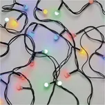 LED venkovní řetěz - kuličky 8m, multicolor, časovač - EMOS - D5AM02 - D5AM02