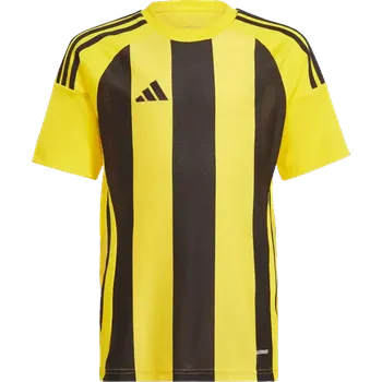 Dětský fotbalový dres Adidas Striped 24 žluto-černý