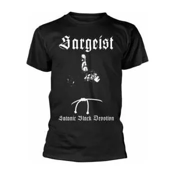 Merch Sargeist: Tričko Satanic Black Devotion L 2019