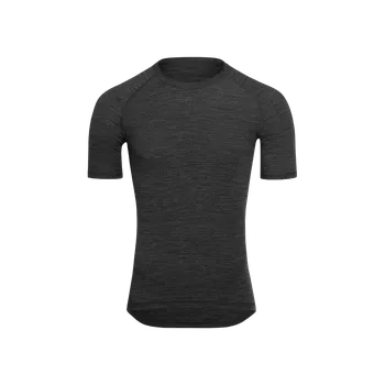 cyklistický dres KALAS BASE Z1 | Triko krátký rukáv MERINO | šedé | Velikost: 8