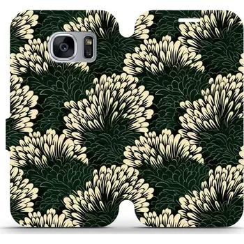 Pouzdro na mobilní telefon Flipové pouzdro Mobiwear - Samsung Galaxy S7 Edge - VA45S Travina (Knížkové flip pouzdro, obal, kryt na mobil Samsung Galaxy S7 Edge - VA45S Travina, materiál Umělá kůže + TPU - ochrana 360°, stojánek, silikonová vanička, magnetické zavírání)