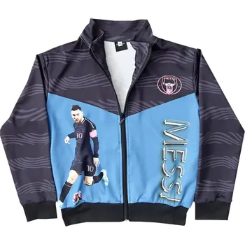 Chlapecká mikina Numberoplus Dětská fotbalová mikina s potiskem - Argentina Messi.MJ10.(Balení/6ks)