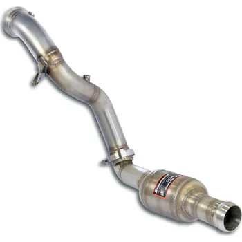 Katalyzátor Downpipe pravý + kovový katalyzátor (nahrazuje pre-kat) pro vozy s pravostranným i levostranným řízením Supersprint 722361