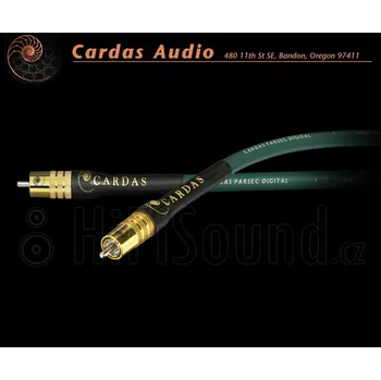 Audio kabel Cardas Audio Cardas Parsec Digital (SPDIF) Délka /m: 0,5