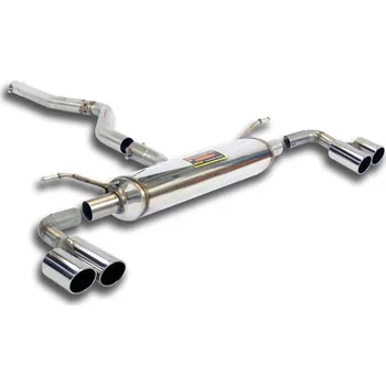 Střední díl výfuku Spojovací trubka + zadní díl výfuku pravá ∅80 mm - levá ∅80 mm Supersprint 984006