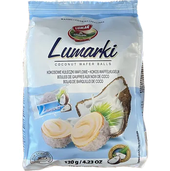 Bonboniéra LUMAR LUMAR KOKOS 120g (obalené kuličky)
