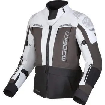Moto bunda MODEKA bunda HYDRON lady LIGHT GREY/DARK GREY/BLACK - 40