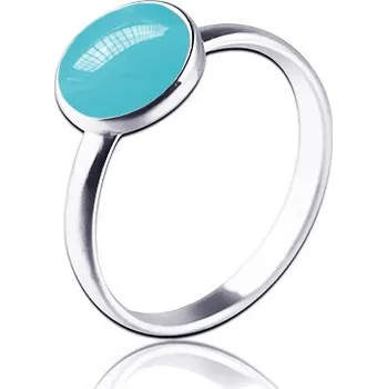 Prsten NUBIS® Stříbrný prsten s tyrkysovým kamenem - velikost 56 - NBP83-56