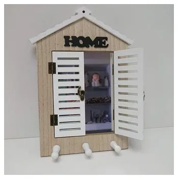 Věšák Věšák domeček se zrcadlem