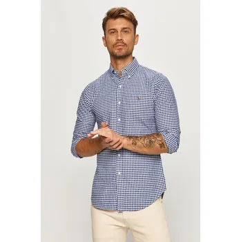 Pánská košile Košile Polo Ralph Lauren 710549084010 modrá 50A, vel. XL