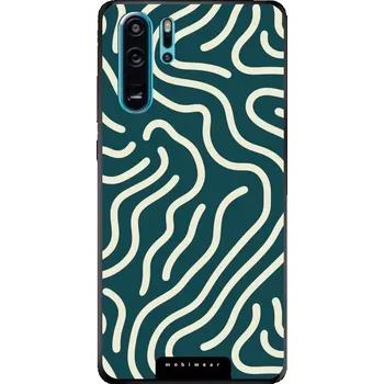 Pouzdro na mobilní telefon Lesklý kryt Mobiwear Glossy - Huawei P30 Pro - GA61G Béžové linky (Prémiové lesklé pouzdro, obal, kryt Mobiwear Glossy na mobil Huawei P30 Pro - GA61G Béžové linky, materiál Plast + TPU silikon - krytí po všech stranách, neošoupatelný potisk, tenké)