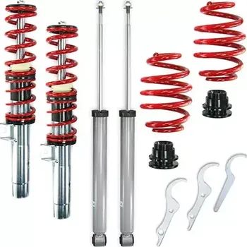 Autodíl JOM Red Line výškově stavitelný podvozek BMW 3 E46 sedan / coupé / cabrio / Touring, kromě M3 a iX (od 98) (JOM-GF200107)