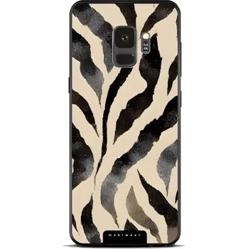 Pouzdro na mobilní telefon Lesklý kryt Mobiwear Glossy - Samsung Galaxy S9 - GA53G Zebří (Prémiové lesklé pouzdro, obal, kryt Mobiwear Glossy na mobil Samsung Galaxy S9 - GA53G Zebří, materiál Plast + TPU silikon - krytí po všech stranách, neošoupatelný potisk, tenké provedení,)