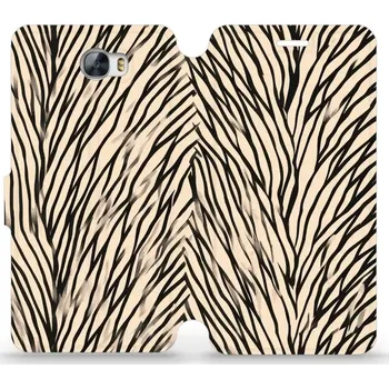 Pouzdro na mobilní telefon Flipové pouzdro Mobiwear - Huawei Y6 II Compact / Y5 II - VA52S V koruně stromu (Knížkové flip pouzdro, obal, kryt na mobil Huawei Y6 II Compact / Y5 II - VA52S V koruně stromu, materiál Umělá kůže + TPU - ochrana 360°, stojánek, silikonová vanička,)