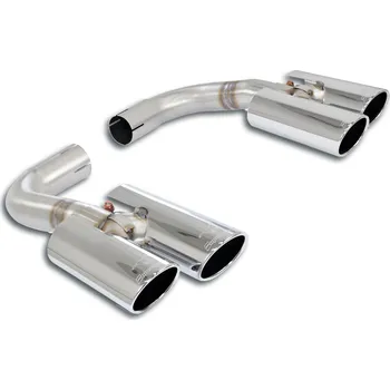 Koncovka výfuku Sada 4 koncovek výfuku pravá-levá 90x70 mm Supersprint 779517