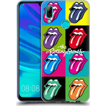 Pouzdro na mobilní telefon Silikonové pouzdro na mobil Huawei P Smart 2019 - Head Case - The Rolling Stones - Pop Art Vyplazené Jazyky (Silikonový kryt, obal, pouzdro na mobilní telefon Huawei P40 Lite Dual SIM s motivem The Rolling Stones - Pop Art Vyplazené Jazyky)