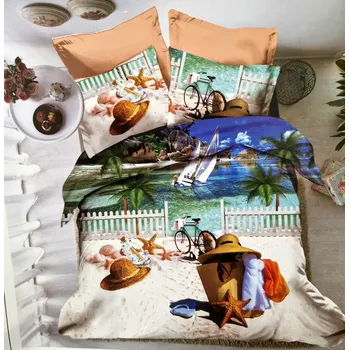 Povlečení 3D francouzské povlečení na pláži