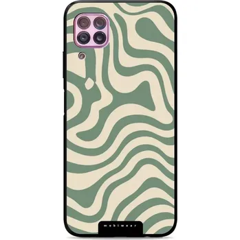 Pouzdro na mobilní telefon Lesklý kryt Mobiwear Glossy - Huawei P40 Lite - GA57G Zelené a béžové zkrouceniny (Prémiové lesklé pouzdro, obal, kryt Mobiwear Glossy na mobil Huawei P40 Lite - GA57G Zelené a béžové zkrouceniny, materiál Plast + TPU silikon - krytí po všech stranách,)