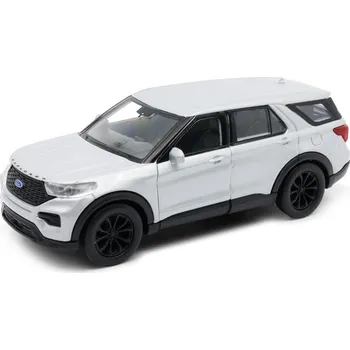 autíčko Welly Ford Explorer 2023 stříbrná 1:34