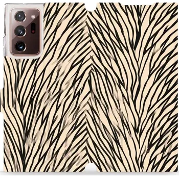 Pouzdro na mobilní telefon Flipové pouzdro Mobiwear - Samsung Galaxy Note 20 Ultra - VA52S V koruně stromu (Knížkové flip pouzdro, obal, kryt na mobil Samsung Galaxy Note 20 Ultra - VA52S V koruně stromu, materiál Umělá kůže + TPU - ochrana 360°, stojánek, silikonová vanička,)