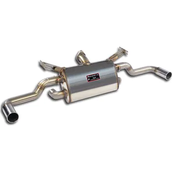 Střední díl výfuku Zadní díl výfuku pravý ∅70 mm - levý ∅70 mm ''Sport/Racing'' – se spojovací trubkou k originální klapce Supersprint 390654