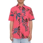 Košile Volcom Paradiso Floral Ss Washed Ruby M