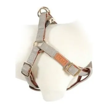 Postroj pro psa Postroj pes MAYFAIR nastavitelný béžový 25mm Zolux