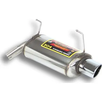 Zadní díl výfuku Zadní díl výfuku pravý 120x80 mm "Slant-end" Supersprint 924015