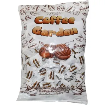 Bonbon Kávové bonbóny COFFEE GARDEN 1 kg (Bonbóny s náplní s kávovou příchutí / VANELLI 1 kg)