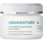 ANNEMARIE BÖRLIND Aqua Nature Hydratační noční krém 50 ml