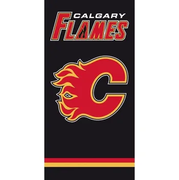 Povlečení NHL Osuška NHL Calgary Flames Black
