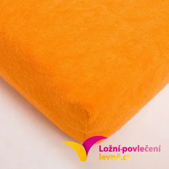 Prostěradlo David FROTÉ prostěradlo oranžové 180x200cm