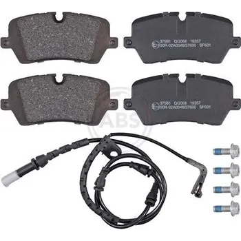 Brzdová destička Sada brzdových destiček, kotoučová brzda A.B.S. 37981