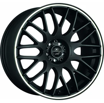 Alu kolo Barracuda KARIZZMA Puresports černá matná / bílý lem 8,5×19" 5×115 ET 40