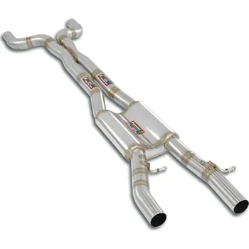 Střední díl výfuku Středový díl výfuku pravý - levý + "X-Pipe" Supersprint 131303