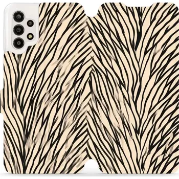 Pouzdro na mobilní telefon Flipové pouzdro Mobiwear - Samsung Galaxy A13 4G - VA52S V koruně stromu (Knížkové flip pouzdro, obal, kryt na mobil Samsung Galaxy A13 4G - VA52S V koruně stromu, materiál Umělá kůže + TPU - ochrana 360°, stojánek, silikonová vanička, magnetické zavírání