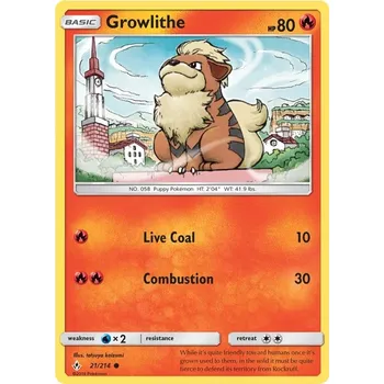 Karetní hra Growlithe 021/214 - Unbroken Bonds Typ karty: Non-Holo