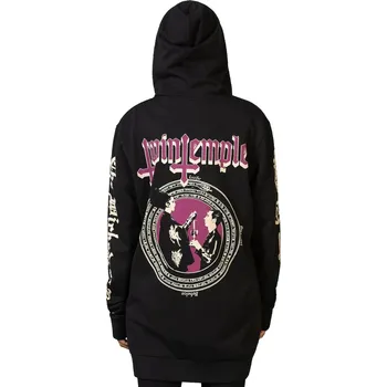 Dámská mikina mikina s kapucí dámské Twin Temple - Magic Circle - KILLSTAR - KSRA009976