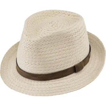 Klobouk Fiebig - Headwear since 1903 Unisex letní klobouk Trilby od Fiebig - Natur Velikost: 59 cm (L)