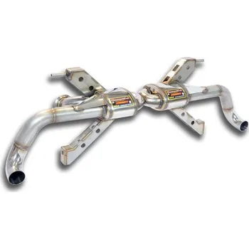 Katalyzátor Zadní díl výfuku, typ "Racing" pravá - levá, nahrazuje hlavní katalyzátor - lze nainstalovat na originální koncovky – 19,0 Kg Supersprint 771134