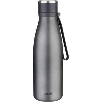 Termoska Forever Eva Thermo láhev, šroubová zátka 0,55 l, matná šedá