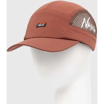 Kšiltovka Kšiltovka Nanga Dotair® Mesh Jet Cap hnědá barva, hladká, NA2411.3B906.A, ONE SIZE, 88X