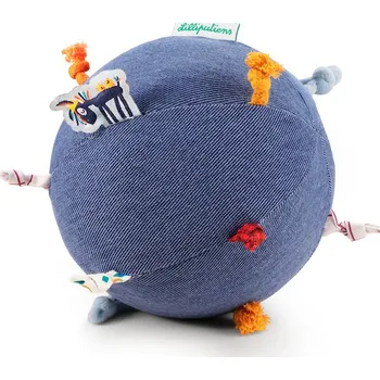 Hračka pro nejmenší Lilliputiens - senzorický míček - oslík Ignác