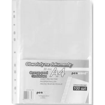 Set školních potřeb Obwoluta A4 30 mic groszkowa 100szt