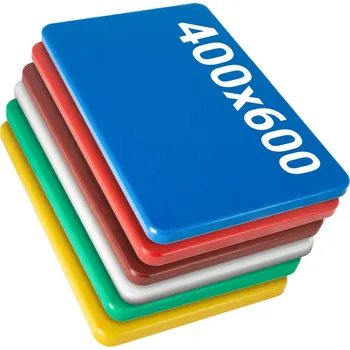 Kuchyňské prkénko G.Gastro (6 Kusů) Sada krájecích prkének - 40 x 60 cm - tloušťka 2 cm - vícebarevná