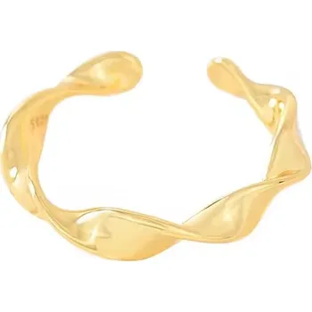 Prsten Majya Stříbrný nastavitelný prsten BECCA pozlacený Ag/; ≤2,20 g 10960