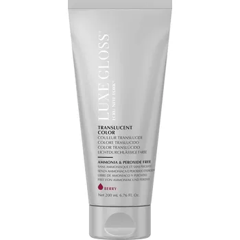 Barva na vlasy Ecru New York Luxe Gloss transluscentní barva na vlasy 200 ml Berry