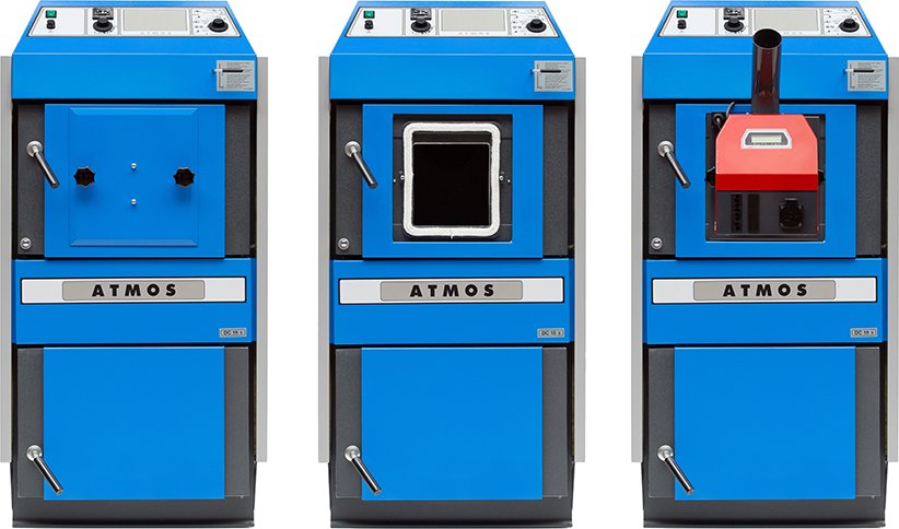 foto Kotel Atmos C 18 S s úpravou pro hořák