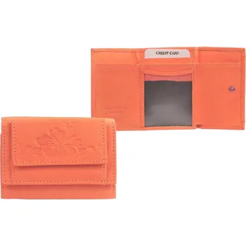 Peněženka Dámská malá oranžová peněženka 7116-A DARK PEACH, HJP