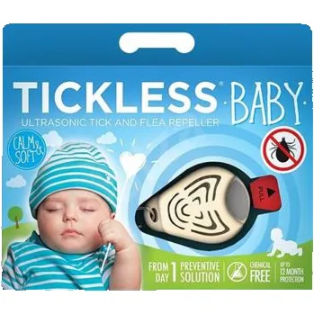 Repelent TICKLESS® KID Ultrazvukový odpuzovač klíšťat pro děti růžový
